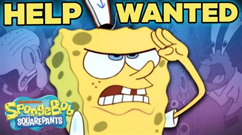 sponge bob square pants help wanted|spongebob squarepants help wanted watchcartoononline.